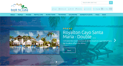 Desktop Screenshot of booktocuba.com